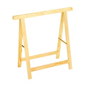 CAVALLETTO IN PINO 73,5XH 77 CM SUPER MIS.3