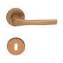 MANIGLIA ALLUMINIO ANODIZZ BRONZO C/BOCCHETT