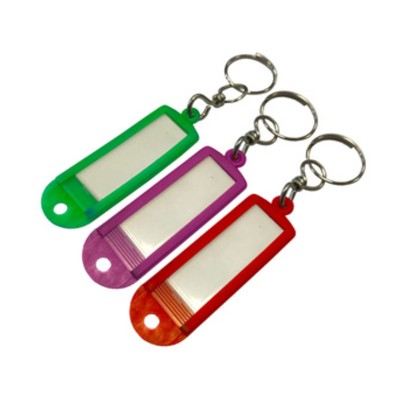 PORTAETICHETTA IN PLASTICA C/FINESTRA 21X62 MM