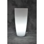 VASO HOME LIGHT TONDO D 40X90 CM GHIACCIO BIANCO