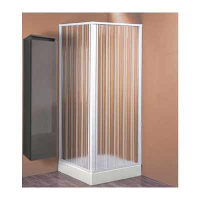 BOX DOCCIA A SOFFIETTO 80/60X 80/60 CM IN KIT