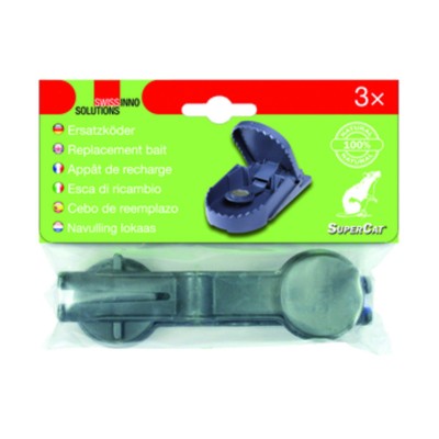 ESCA RICAMBIO SUPERCAT P/TRAPPOLA GRANDE 3 PZ