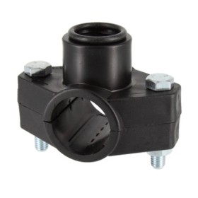 RACCORDO NYLON PRESA A STAFFA D 32 MM X 3/4 F*