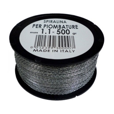FILO SPIRALINO P/PIOMBATURE D 1,1 MM 500 G