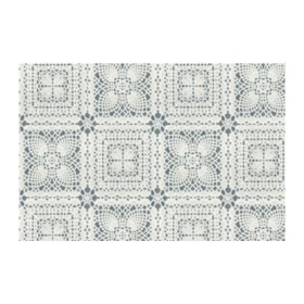 TOVAGLIATO MERLETTO DIS. 09 H 140 CM BIANCO