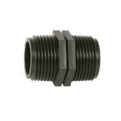 RACCORDO NYLON NIPPLO 1/2 X 1/2*