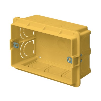 SCATOLA RETTANGOLARE INCASSO 3 P 95X70X48 MM*