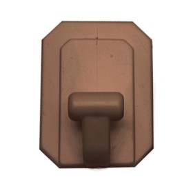 GANCIO ADESIVO GIGANTE PLASTICA 60X80 MM MARR