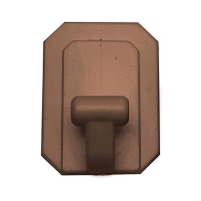 GANCIO ADESIVO GIGANTE PLASTICA 60X80 MM MARR