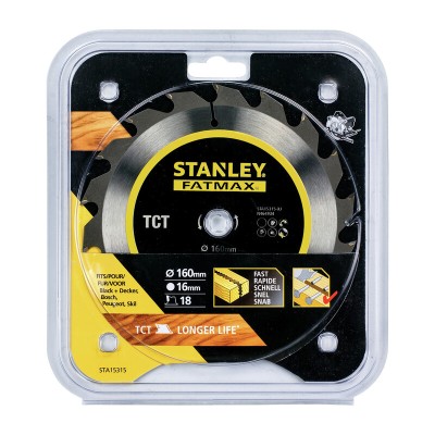 PIRANHA STANLEY STA15315 (X15315) LAMA CIRCOLARE HI-TECH TCT MM.160