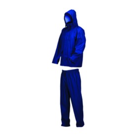 COMPLETO IMPERMEABILE LLUVIA TG. M BLU