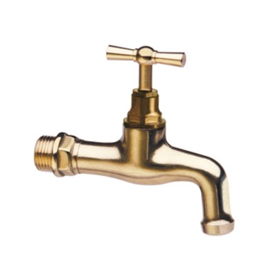 ITAP 350 RUBINETTO CURVO OTTONE LUCIDO D 1/2