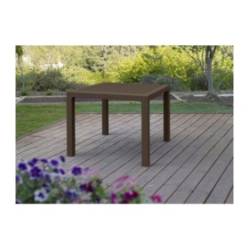 KETER TAVOLO MELODY 94X94XH74 CM BROWN