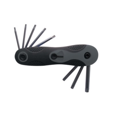 SERIE 8 CHIAVI TORX T9-T40 CROMO VANADIO