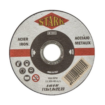 STARK DISCO P/FERRO D 115X1,0 MM