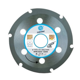 POGGI 419.90 DISCO P/LEGNO D 115X2 MM FORO 22,2