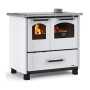 CUCINA LEGNA 7,5 KW FAMILY 4.5 BIANCO