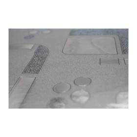 TOVAGLIATO CRISTAL TRIDIMENSIONALE DIS. 08 H 140 CM