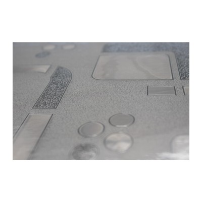 TOVAGLIATO CRISTAL TRIDIMENSIONALE DIS. 08 H 140 CM