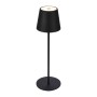 LAMPADA DA TAVOLO BT10008 BATT RICARIC NERO