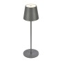 LAMPADA DA TAVOLO BT10004 BATT RICARIC GRIGIO