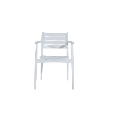 SEDIA C/BRACCIOLI REGNUM BIANCO