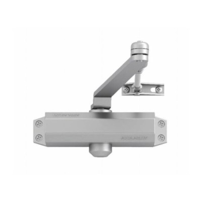 CHIUDIPORTA DC110 CERTIFICATO S/FERMO ARGENTO