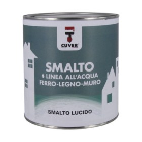 SMALTO LUCIDO ALLACQUA CUVER 0,75 L BIANCO