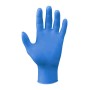 GUANTI NITRILE BLU PROF. CAT. III TG. L 100 PZ