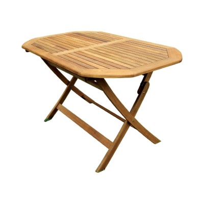 C TAVOLO LEGNO OVALE PIEGHEVOLE CM 120X75X72