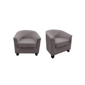 POLTRONA MAJA GRIGIO CHIARO