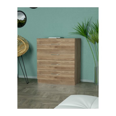 KIT CASSETTONE 4C. 70X40XH72 CM ROVERE