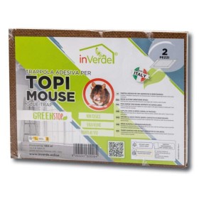 Tavolette adesive per topi cm.19x14 2pz.