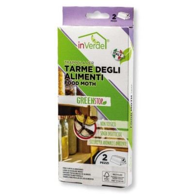 Trappola per le tarme degli alimenti 2pz pre-attivata