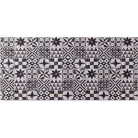 Tappeto h.cm.50 joke mosaic Black White