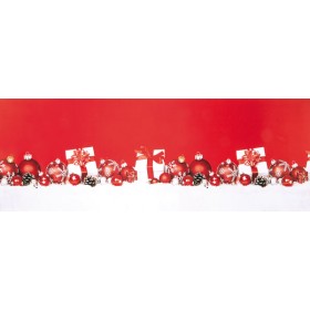 Tappeto h.cm50 joke christmas white