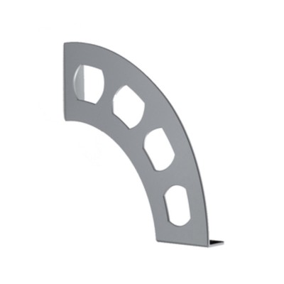 REGGIMENSOLA BOOMERANG 180X190 MM ARGENTO