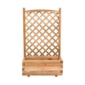 FIORIERA PINO IMPREGNATO C/GRIGLIATO 40X80X180 CM