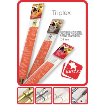 Stanghet.triplex(bl2pz)36/60 bianca