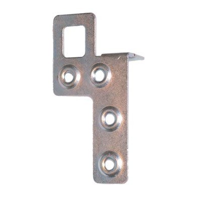 Attaccaglie pensili sinistre in acciaio zincato (pz.50)