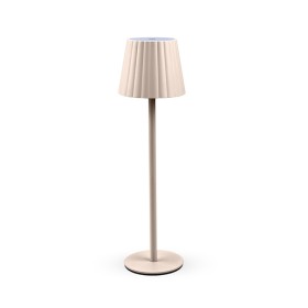 LAMPADA LED RICARICABILE DA TAVOLO AURORA BEIGE