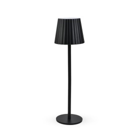 LAMPADA LED RICARICABILE DA TAVOLO AURORA NERO