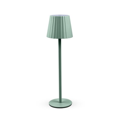 LAMPADA LED RICARICABILE DA TAVOLO AURORA VERDE