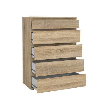 KIT CASSETTIERA 5C NOVA 77X40X107 QUERCIA