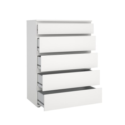 KIT CASSETTIERA 5C NOVA 77X40X107 BIANCA