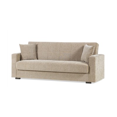 DIVANO PRONTO LETTO NORA 3P LUMOS BEIGE