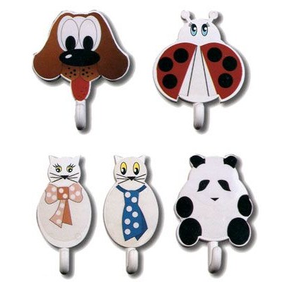 Gancio animalotti (bl.2pz)