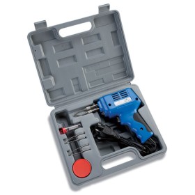 Kit valigetta con saldatore 100w con tre punte,stagno,pasta x saldare