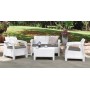 Salotto Corfu Lounge Set Bianco