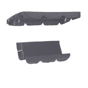 Kit ricambio per dondolo ischia seduta+schienale+tettuccio grigio